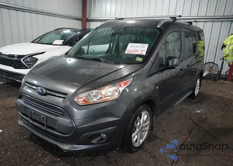 2016 Ford Transit Connect Titanium from USA, damaged, VIN NM0GE9G73G1287777